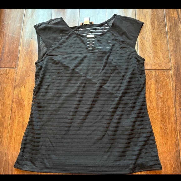 White House Black Market Tops - White House Black Market Women’s Sleeveless Black Shirt